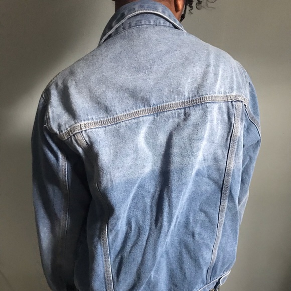 Forever 21 heavyweight denim jacket SMALL - Picture 4 of 8